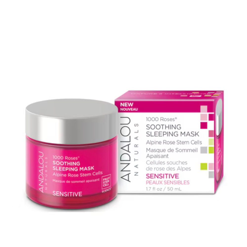 1000 Roses Soothing Sleeping Mask - Pink